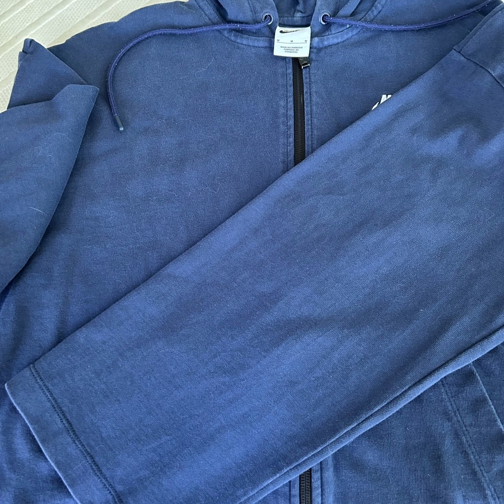 Nike Thinner Navy Hoodie - Picture 4 of 7